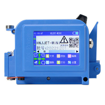 All Materials Portable Pocket Marking Device Upgraded Ink-jet Printer for Date Time Barcode Logo Solvent Ink Type