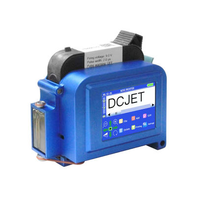 All Materials Portable Pocket Marking Device Upgraded Ink-jet Printer for Date Time Barcode Logo Solvent Ink Type