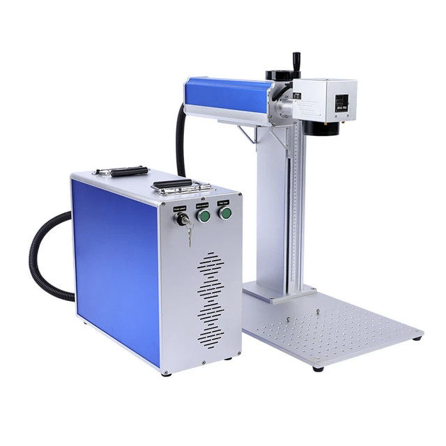 CE 1064nm Fiber Laser Marking Machine , 50watt Commercial Laser Engraver